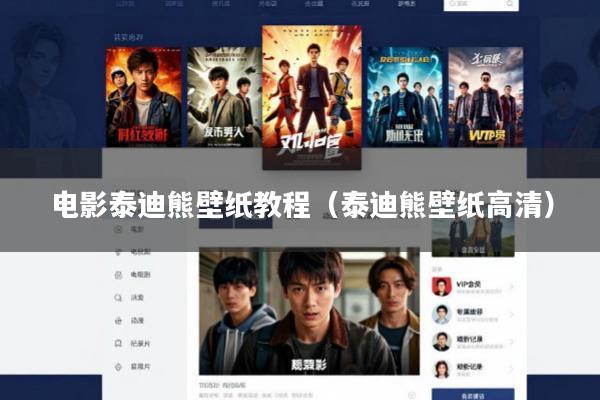 电影泰迪熊壁纸教程(泰迪熊壁纸高清)