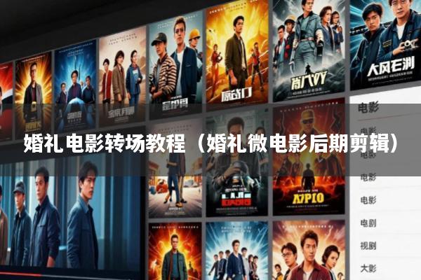 婚礼电影转场教程(婚礼微电影后期剪辑)