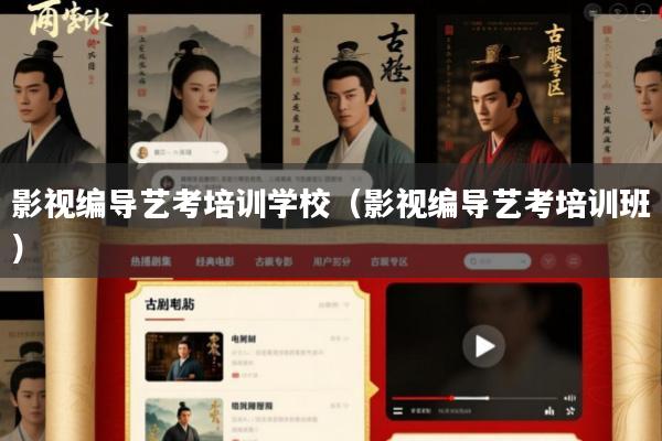 影视编导艺考培训学校(影视编导艺考培训班)