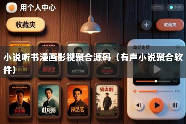 小说听书漫画影视聚合源码(有声小说聚合软件)
