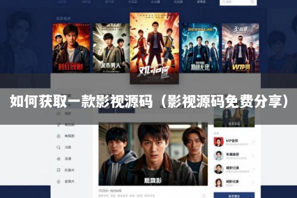 如何获取一款影视源码(影视源码免费分享)