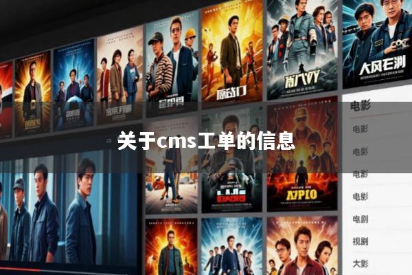 关于cms工单的信息