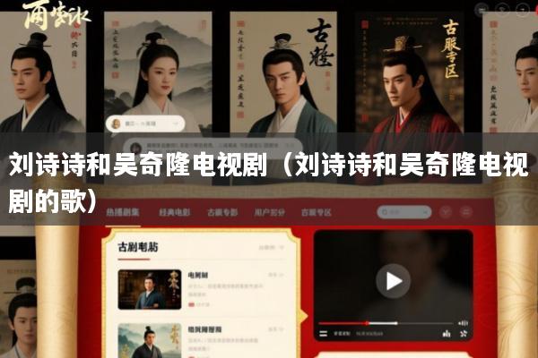 刘诗诗和吴奇隆电视剧(刘诗诗和吴奇隆电视剧的歌)