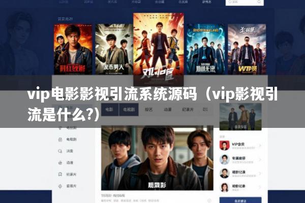 vip电影影视引流系统源码(vip影视引流是什么?)