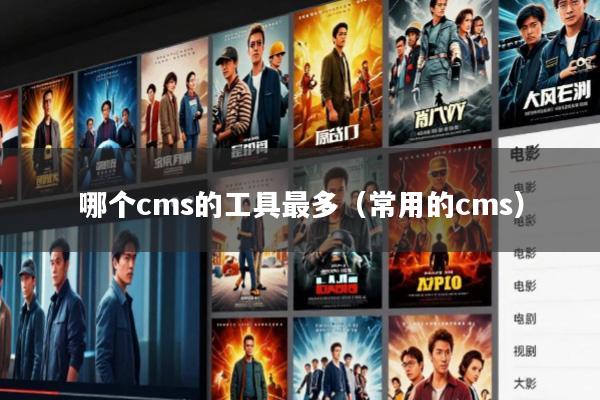 哪个cms的工具最多(常用的cms)