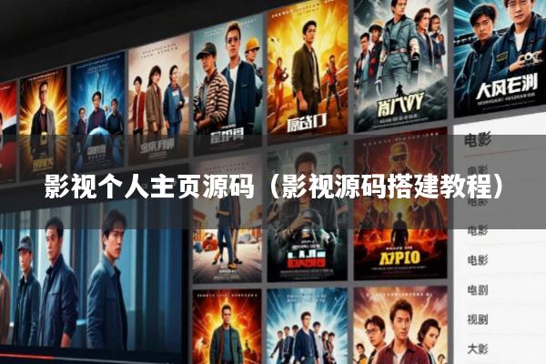影视个人主页源码(影视源码搭建教程)