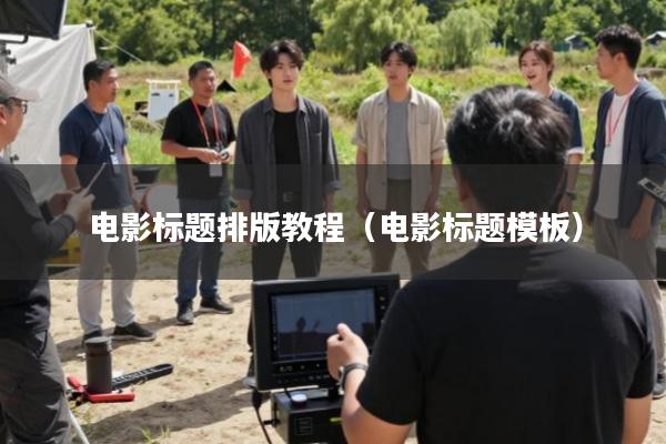 电影标题排版教程(电影标题模板)