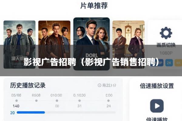 影视广告招聘(影视广告销售招聘)