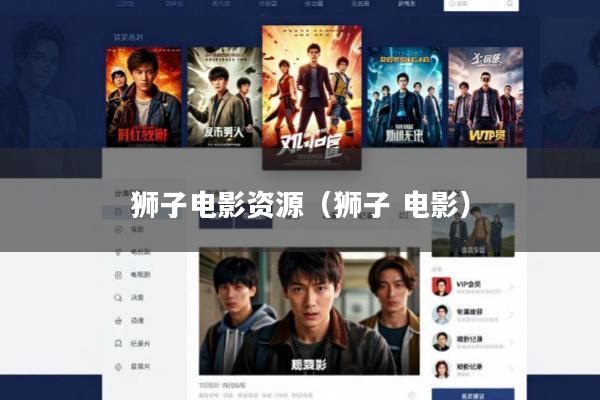 狮子电影资源(狮子 电影)