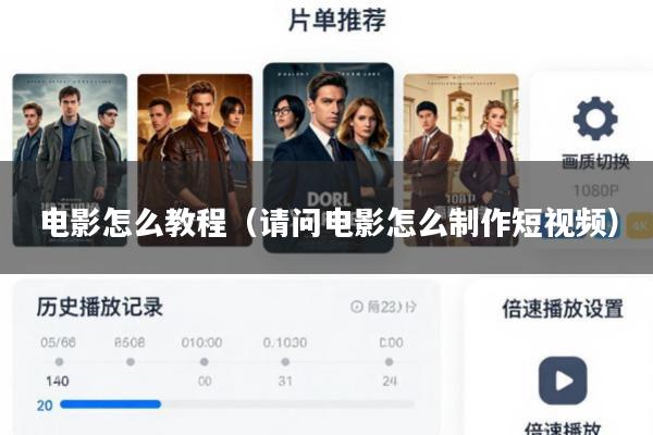 电影怎么教程(请问电影怎么制作短视频)